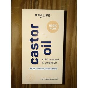 Spalife Castor Oil 100% Pure Cold-pressed And‎ Unrefined